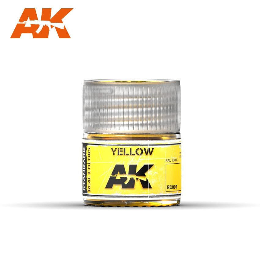 AK Interactive Real Colors: Yellow - 10ml RC007